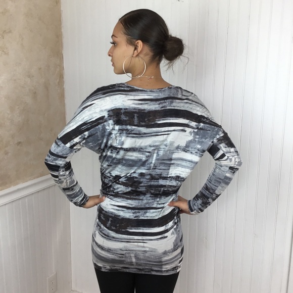 CAbi #130 Paint Brush Dolman Tunic Top - Picture 2 of 5